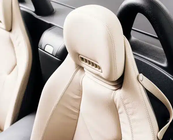 rengöra skinnsäten bil Malmö bilvård interiör