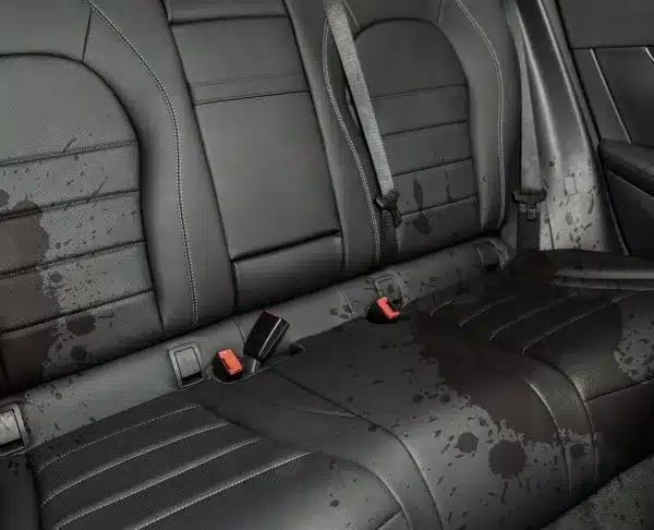 rengöra skinnsäten bil Malmö bilvård interiör